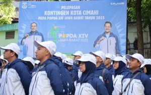 Ngatiyana Melepas 201 Atlet Yang Akan Bertanding Pada POPDA XIV