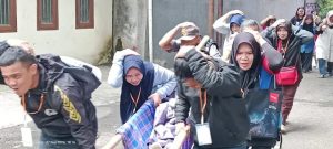 Simulasi Evakuasi Mandiri Hadapi Bencana Gempa Bumi Di Ciputri RW 05