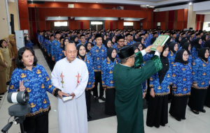 Penyerahan SK dan Pelantikan PPPK Kota Cimahi